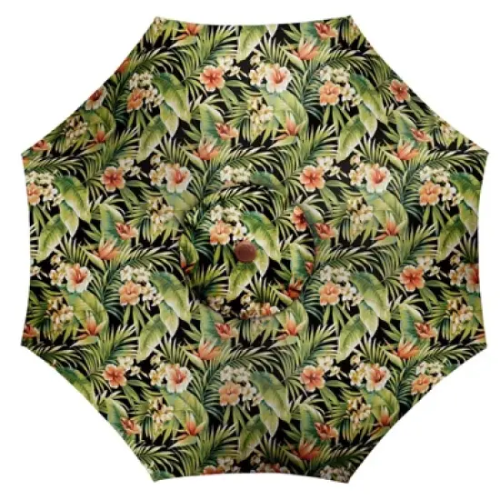 BrylaneHome 9 Ft. Tilt-And-Crank Umbrella image {7}