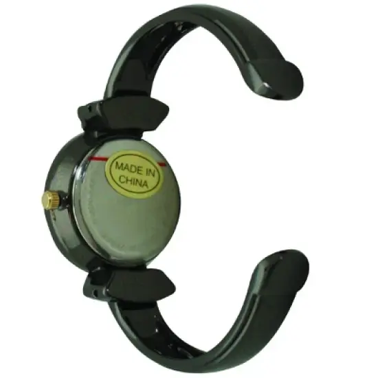 Olivia Pratt Every Day Large Numbers Dial Metal Bangle Watch image {1}