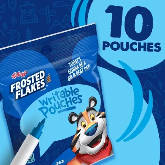 Kellogg's Frosted Flakes Go Packs Breakfast Cereal - 12oz/10ct image {1}
