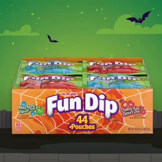 Lik-m-aid Fun Dip Halloween Box - 18.9oz/44ct image {1}