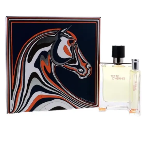 Hermes Terre D'Hermes Gift Set (EDT 3.3 oz, EDT 0.5 oz) image {4}