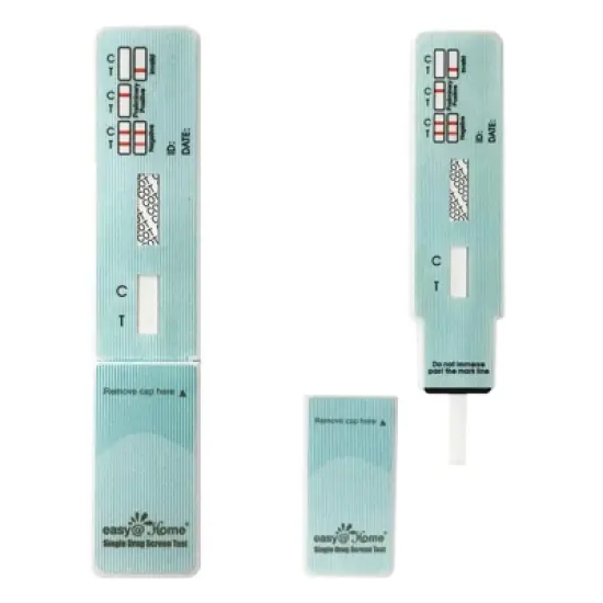 easy@Home Nicotine Cotinine Urine Panel Test Strips Kit - 10ct image {2}