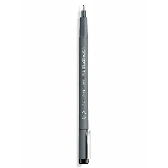 Staedtler Pigment Liner 0.3 mm black [Pack of 5] 67570-PK5 image {1}