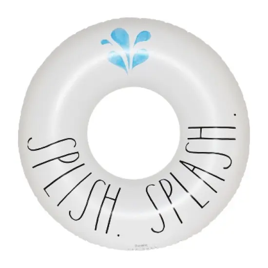CocoNut Float Rae Dunn 48" Ring Pool Float image {13}