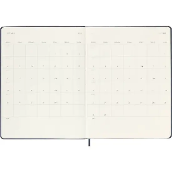 Moleskine 2023 Notebook Planner Weekly 18 Month XL Hard Cover Sapphire Blue image {4}