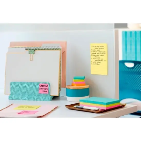 Post-it Lined Original Notes, 4 x 6 Inches, Canary Yellow, Pack of 12 image {3}