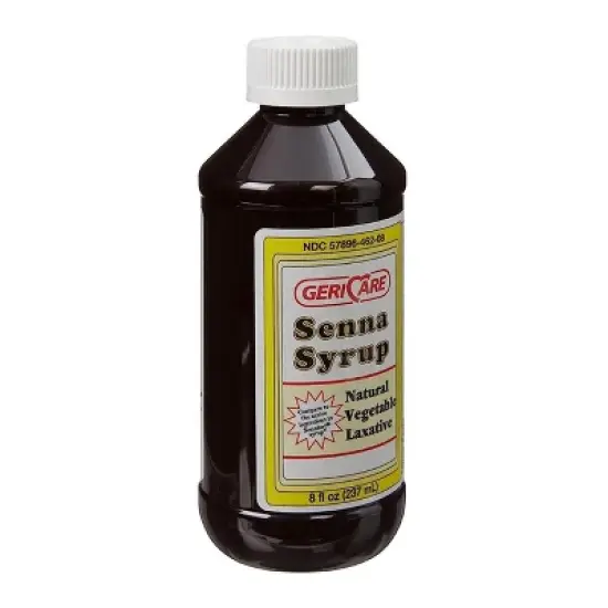 Geri Care Senna Syrup Natural Vegetable Laxative, 8 Oz image {2}