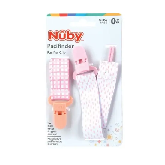 Nuby 2pk Pacifinder - Pink image {7}