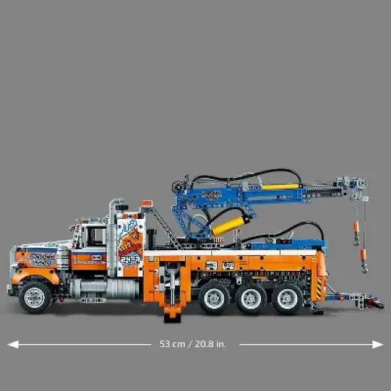 LEGO Technic Heavy-Duty Tow Truck Model Building Set 42128 image {4}