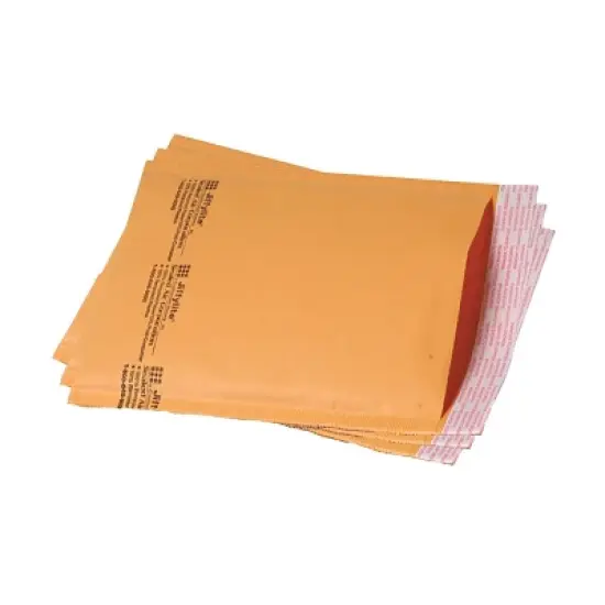 Sealed Air Jiffy Padded Self Seal Mailer, #4, 9 1/2 x 14 1/2, Natural Kraft, 100/Carton (67320) image {2}