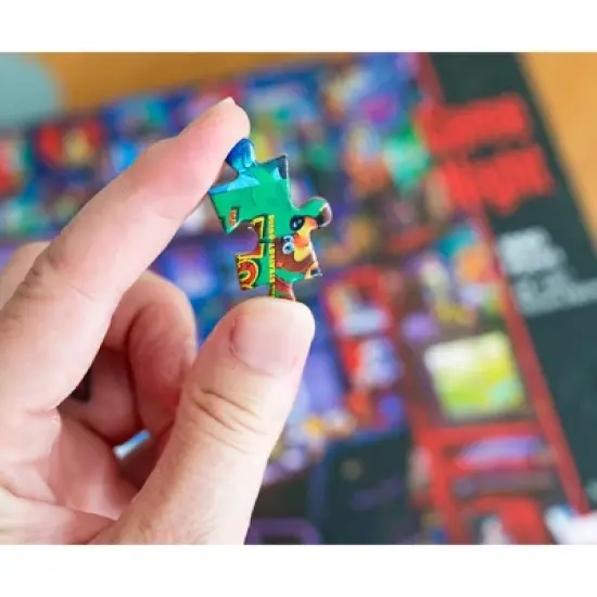 Toynk '80s Game Room Pop Culture 1000 Piece Jigsaw Puzzle By Rachid Lotf image {4}