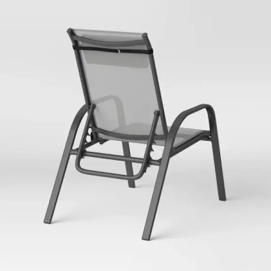 5pc Adjustable Back Patio Chat Set - Gray - Room Essentials&trade; image {5}