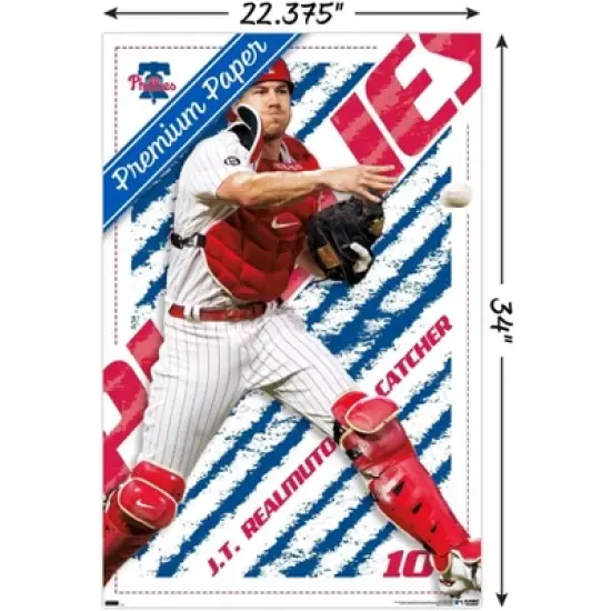 Trends International MLB Philadelphia Phillies - J.T. Realmuto 22 Unframed Wall Poster Prints image {2}