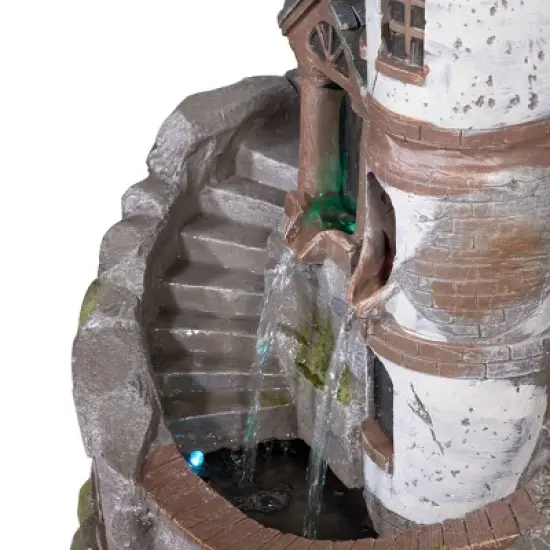 35"H Outdoor Fountain - Alpine Corporation image {5}