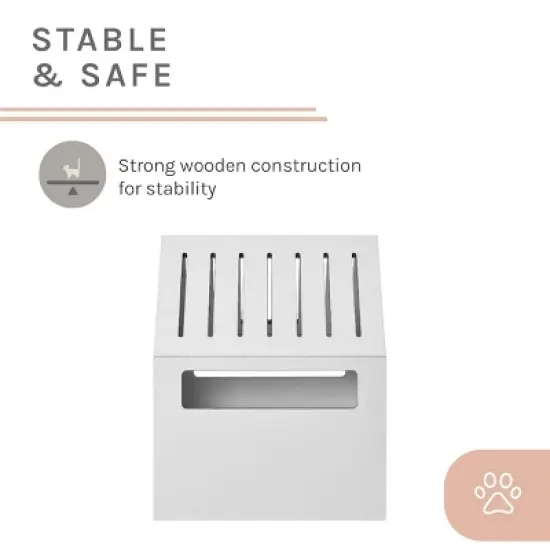 Sam's Pets Forest 23'' Dog House In White Oak image {3}