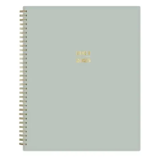 The Everygirl X Day Designer 2024-25 Weekly/Monthly Planner 11"x8.5" Wirebound Soft Sage: Adult Agenda, Tabs, July-June image {19}