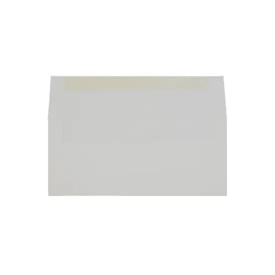 JAM Paper Strathmore Open End #10 Business Envelope 4 1/8" x 9 1/2" Bright White 50/Pack (18506I) image {1}