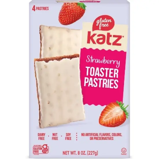 Katz Gluten Free Strawberry Toaster Pastries - 8oz/4ct image {5}