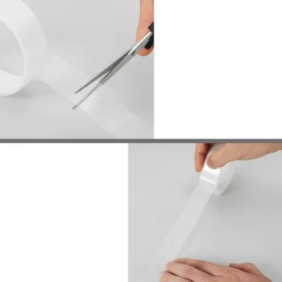 Unique Bargains Waterproof Caulk Tape Clear image {3}