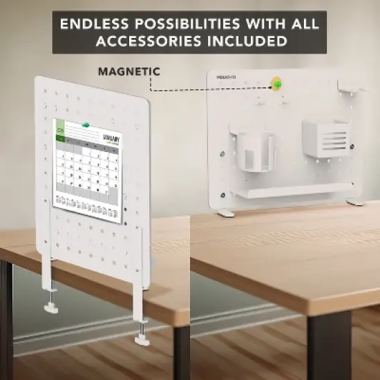 Mount-It! Clamp-on Pegboard Organizer image {4}