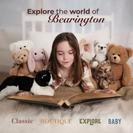 Bearington Lil' Frenchie The French Bulldog Stuffed Animal, 6 Inch Bulldog Stuffed Animal, For Ages 3-14 image {4}