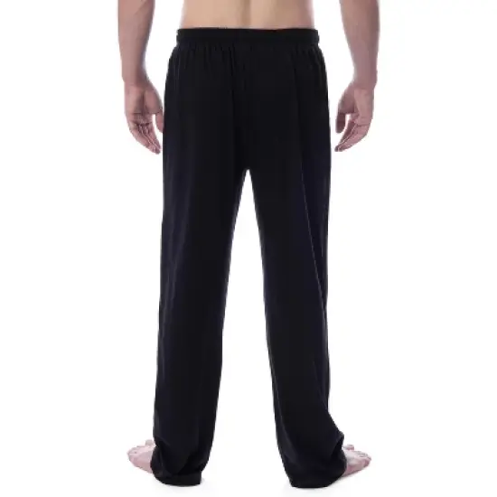 Disney Mens' Monsters, Inc. Movie Sulley Chibi Sleep Pajama Pants Black image {1}