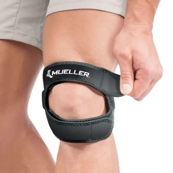 Mueller Max Knee Strap - Black image {1}