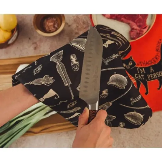 Ukonic Disney Hocus Pocus Black Kitchen Hand Towels | Set of 2 image {5}