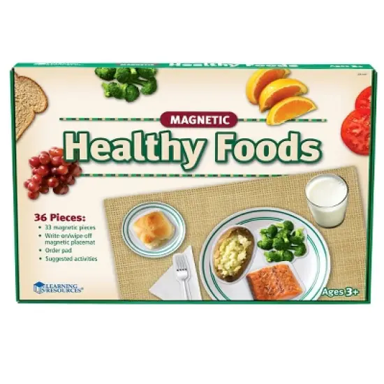 Learning Resources Magnetic Healthy Foods image {3}