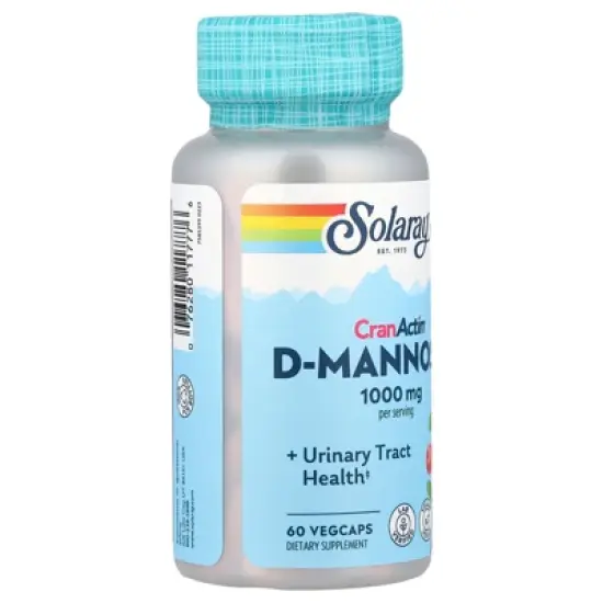 Solaray CranActin&reg; D-Mannose, 60 VegCaps image {3}