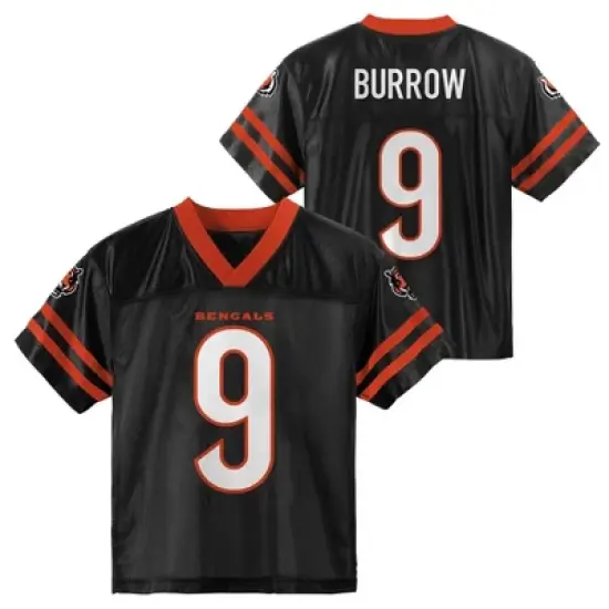 NFL Cincinnati Bengals Toddler Boys' Short Sleeve Burrow Jersey image {3}