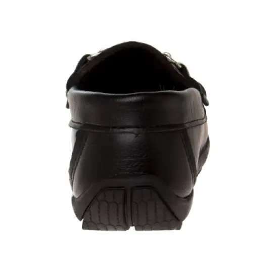 Josmo Little Kids' Boys Loafer Shoes: Penny Loafer Casual Slip-On Moccasin Flats for Boys' Dress Shoes ( Little Kids) image {2}