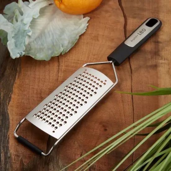 BergHOFF Graphite Stainless Steel Hand Grater 12.5", Recycled Material image {1}