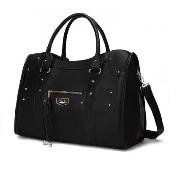 MKF Collection Patricia Vegan Leather Women&rsquo;s Duffle Bag by Mia K image {5}