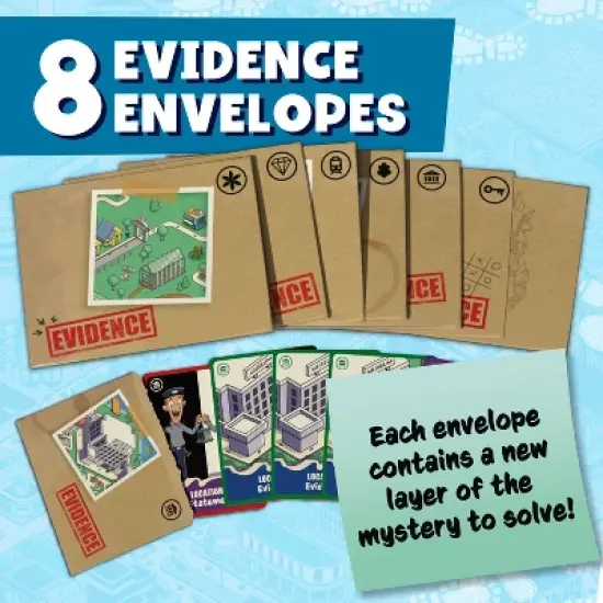 Buffalo Games Junior Detective Mysteries Card Game: Educational Problem Solving, Includes Cards & Instructions image {3}