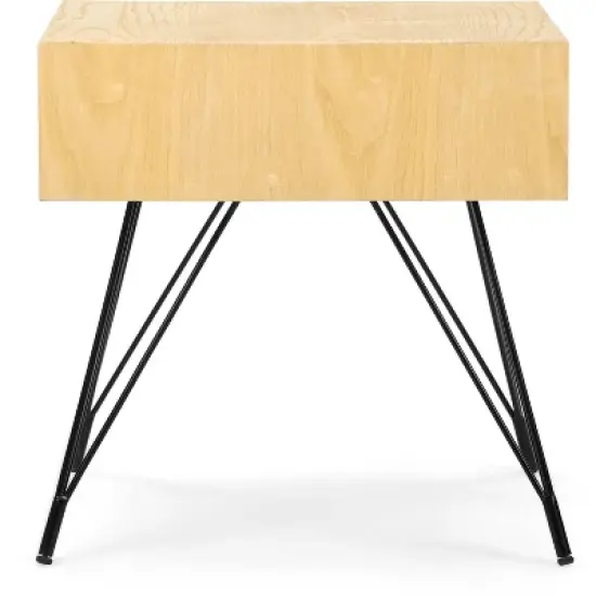 Newell Side Table Natural - Adore Decor image {4}