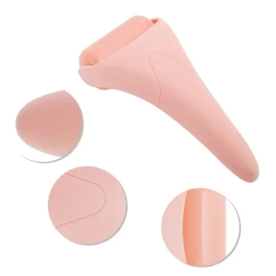 Unique Bargains Durable Ice Facial Roller Pink 1 Pc image {2}