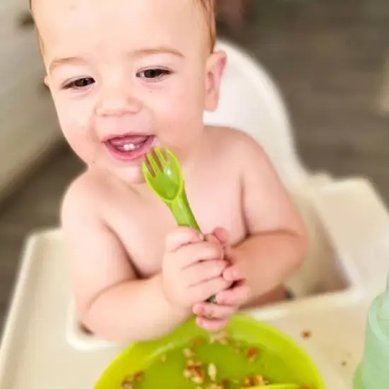 Olababy 2pk Training Fork + Spoon Set image {4}