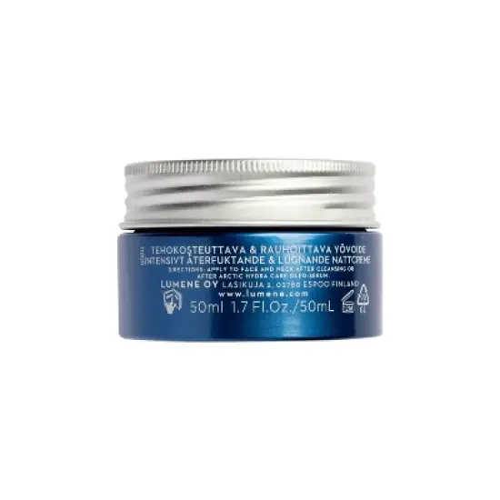 Lumene Arktis Moisture & Relief Rich Night Balm for Sensitive Skin - 1.7oz image {1}