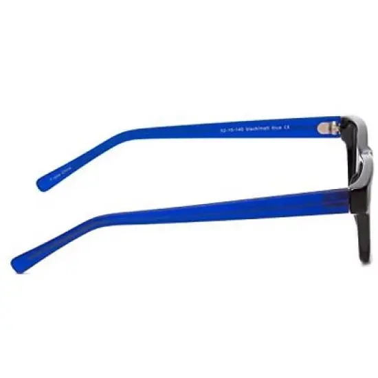 Soho 1017 in Black & Crystal Red Designer Eyeglasses :: Custom Left & Right Lens image {2}