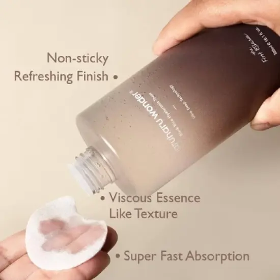 Haruharu Wonder Black Rice Hyaluronic Toner (10.1 oz XXL JUMBO Size) for Sensitive Skin by Haru | Free of Alcohol & Fragrance image {1}