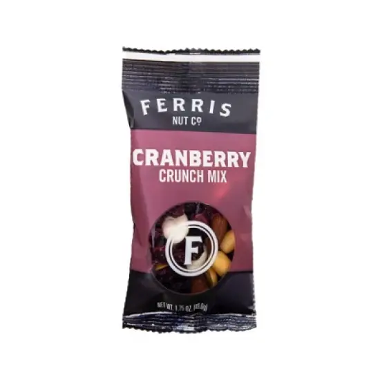 Ferris Nut Co. Cranberry Crunch Nut Mix - Case of 24/1.75 oz image {1}
