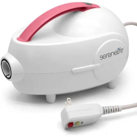 SereneLife Bubble Bath Air Pump Machine - Motorized, Adjustable Bubble Intensity for SLBBMG200 (Pink) image {3}