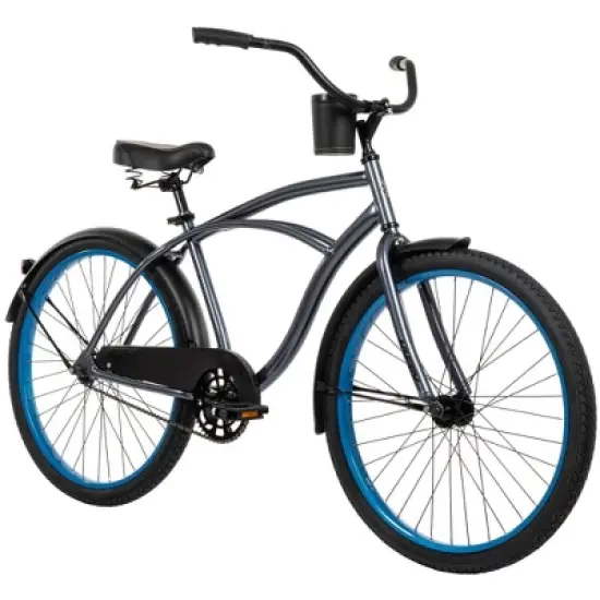Huffy Good Vibrations Adult Cruiser Bike - 26" Wheels - Storm Gray image {13}