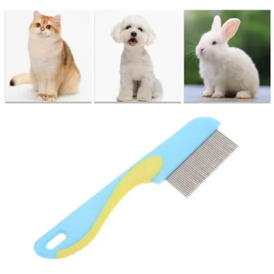 Unique Bargains Pet Grooming Brush 6.02"x1.57" 1 Pc image {5}