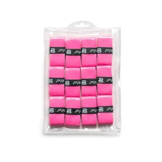 PBPRO 0.5'' Pickleball Grip Tapes 12pk - Pink image {1}