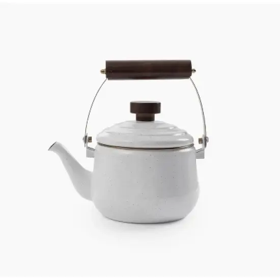 Barebones Enamel Teapot image {1}