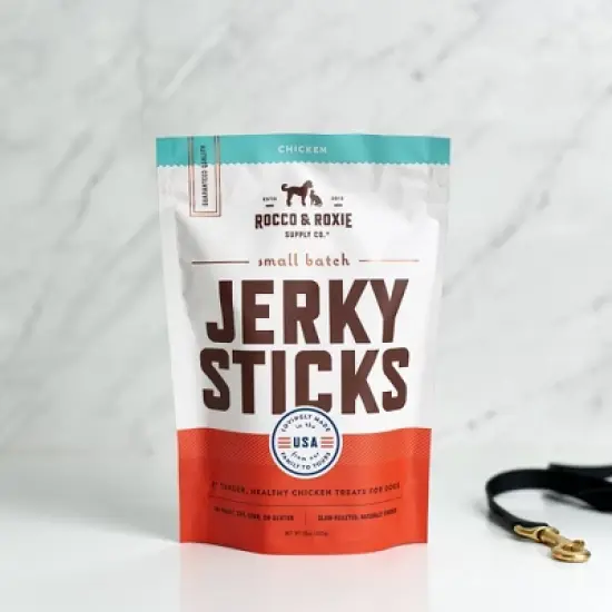 Rocco & Roxie Supply Co. Chicken Jerky Sticks Dog Treats - 16oz image {1}