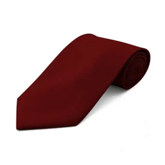 Men's Classic Solid Color Wedding Neck Tie image {16}
