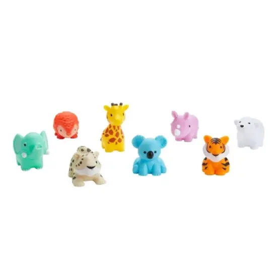 Munchkin Wild Animal Bath Toy Squirts - 8pk image {2}